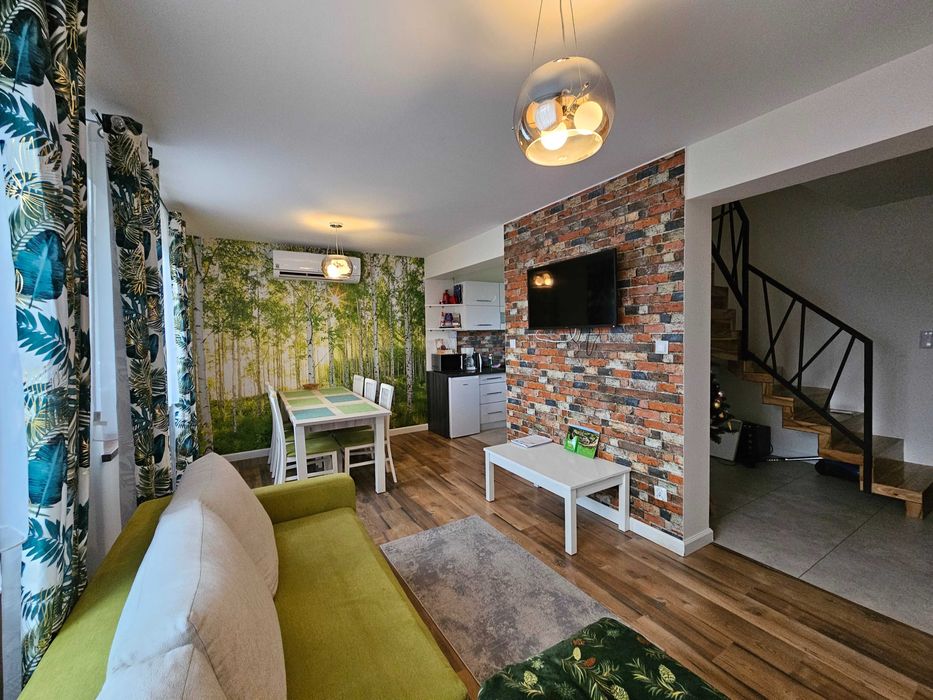 Domki, całoroczne z jacuzzi na wyłączność, noclegi Bałtów,