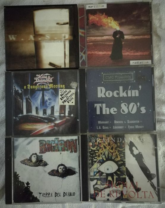 Cds de musica rock