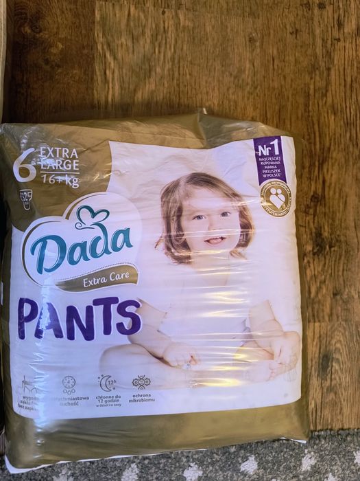 Pieluchy pieluchomajtki Dada 6 extra care 3 paczki 16+ kg