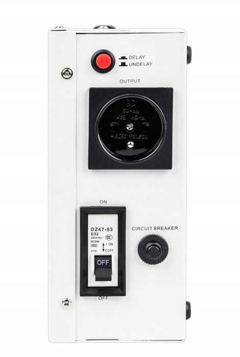 Стабілізатор напруги Volt Polska AVR 5000 SLIM 5000 Вт 5 кВт Настінний