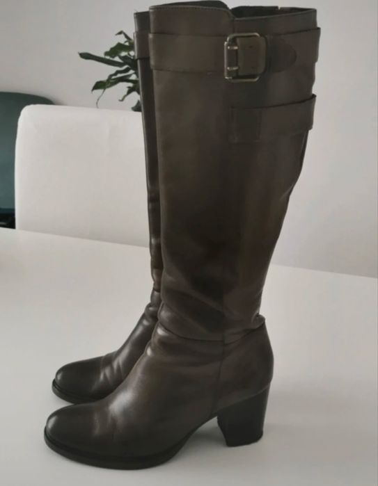 Botas cano alto castanho - Bruno Premi 39