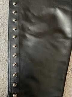 ACESSOIRE Botas em pele pretas  - como novas