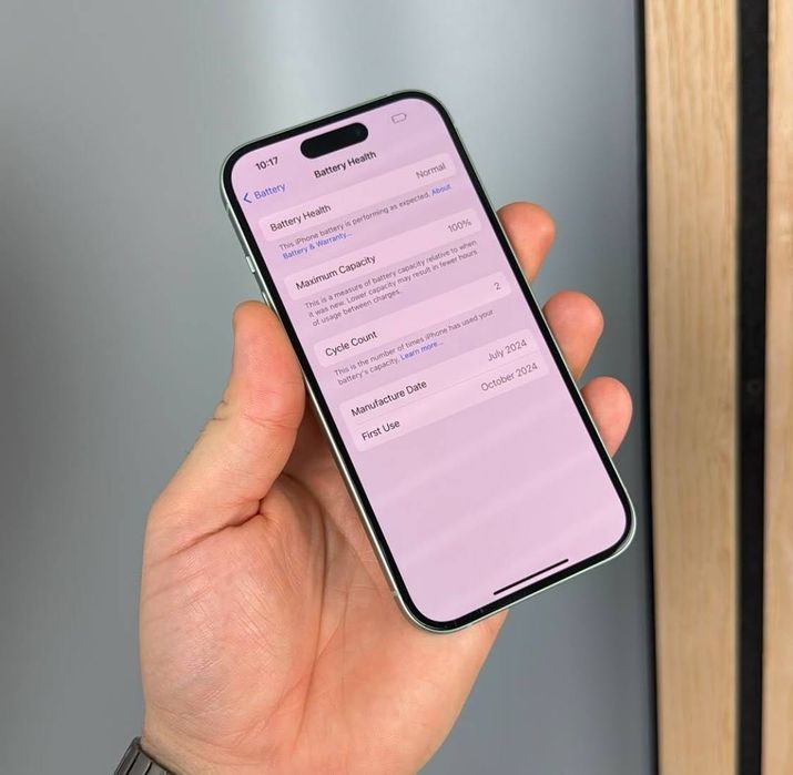 Iphone 15 green 256gb NeverLock