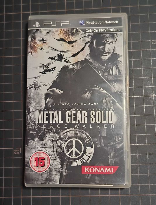 Metal Gear Solid Peace Walker PSP BBFC PAL