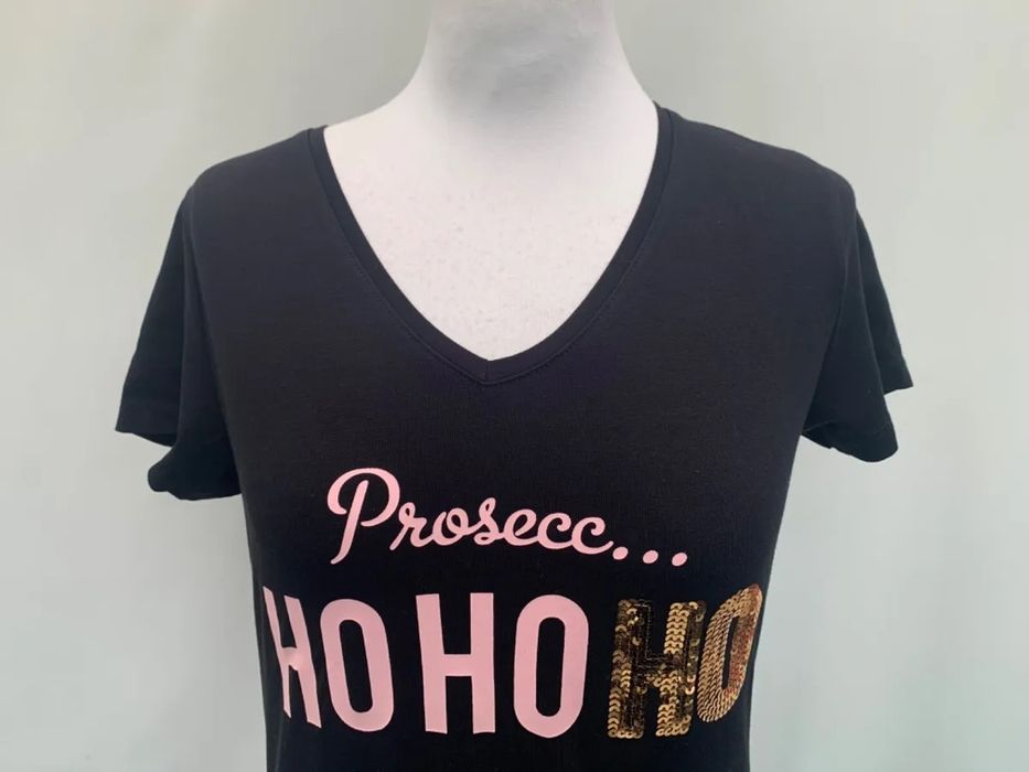 T-shirt, święta, prosecco, roz. M