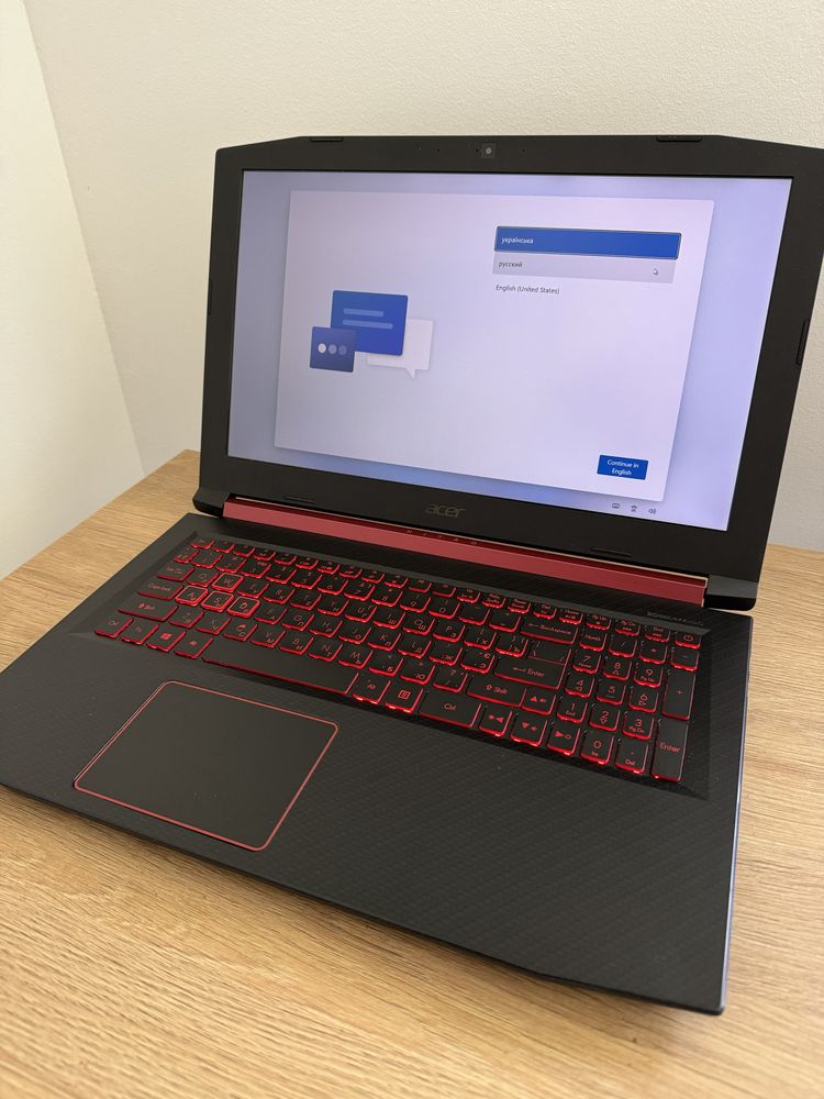 Ігровий ноутбук Acer Nitro AN515-52: 18 999 грн. - Ноутбуки Вишгород на Olx