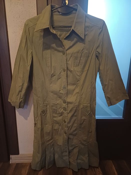 Sukienka koszulowa khaki Tesini 40 (L)