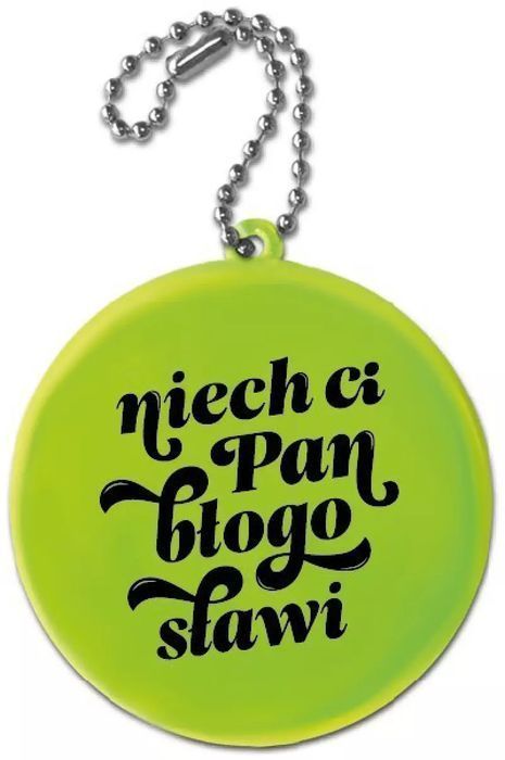 Zawieszka odblaskowa. Błogosławieństwo. Szaron