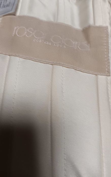 Vestido de noiva e véu Rosa Clará