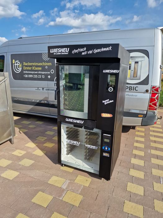 Хлебопечь для пекарни хлібопіч Wiesheu с Германии из розтiйкою NEU