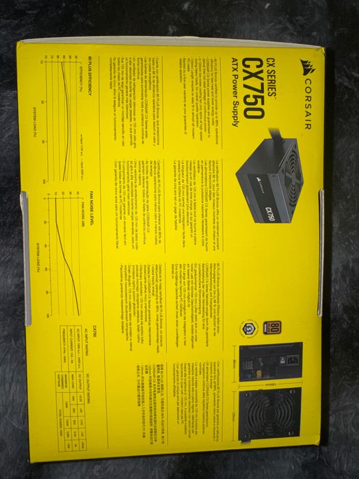 Fonte de alimentação corsair CX750