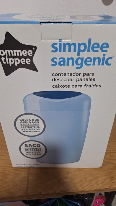 Caixote lixo fraldas bebe tommee tippee