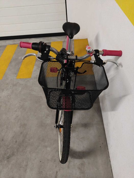 Bicicleta Polivalente Original 20 polegadas 500 rosa da B'Twin (Decathlon)