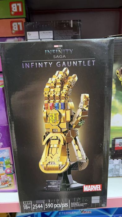 Zestaw klocki Marvel rękawica nieskończoności