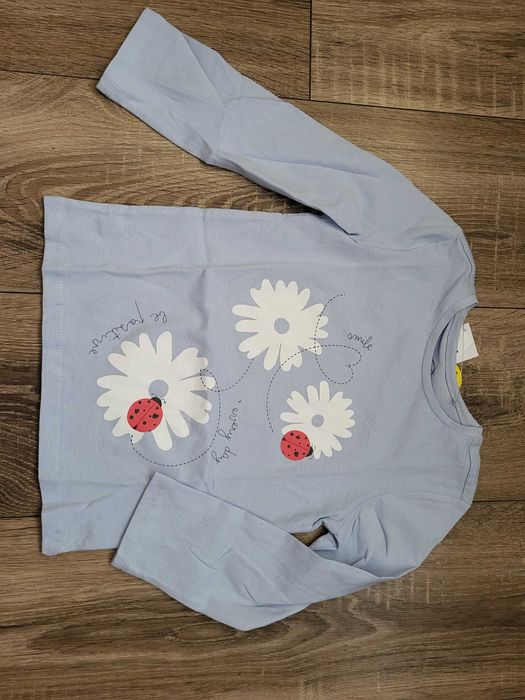 Bluzka z długim rękawem rozm. 110