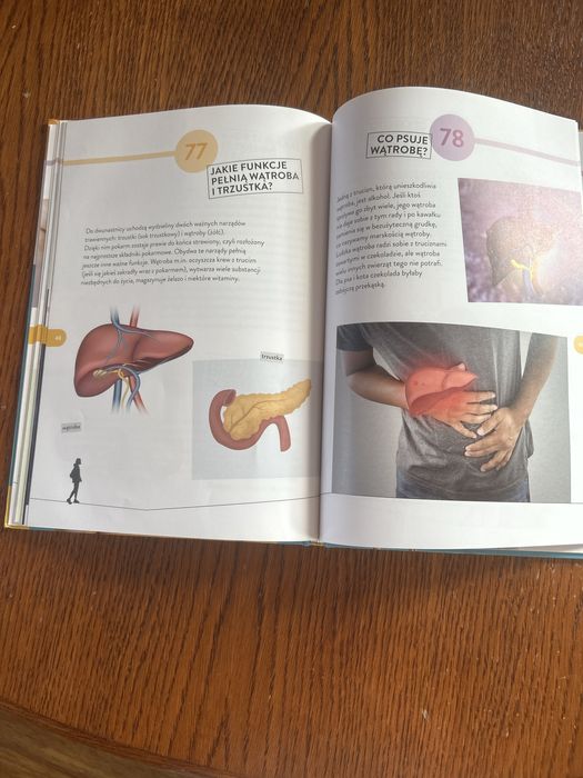 Książka dla dzieci 100 faktow. Ciało czlowieka