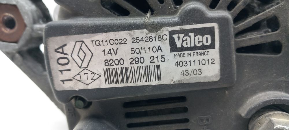 Alternador RENAULT Scénic II (JM0/1_)