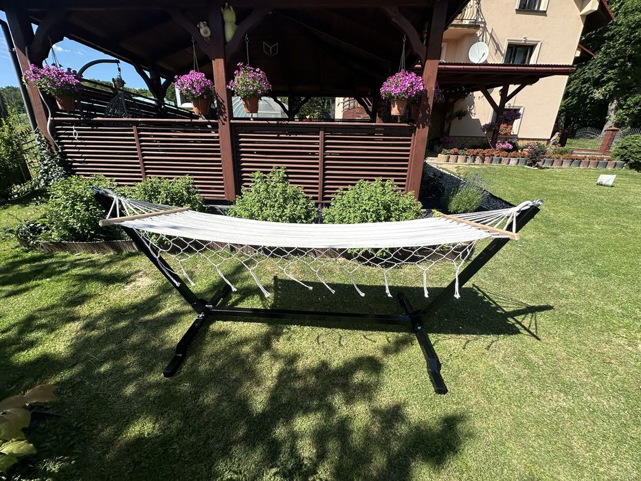 Stelaż do hamaka na zamówienie – solidna ręczna robota