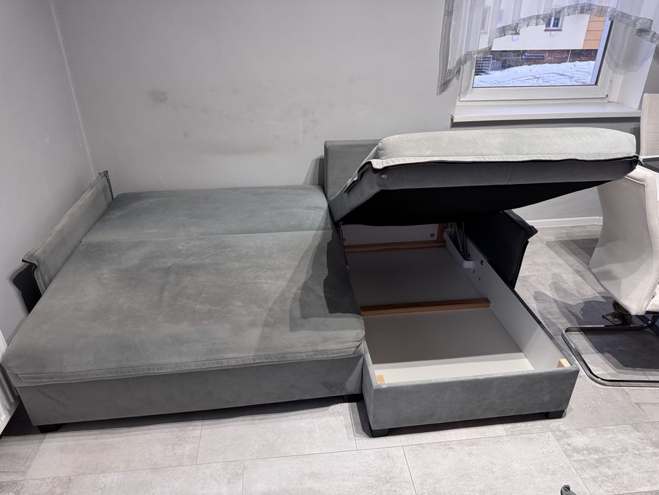 Narożnik z funkcją spania