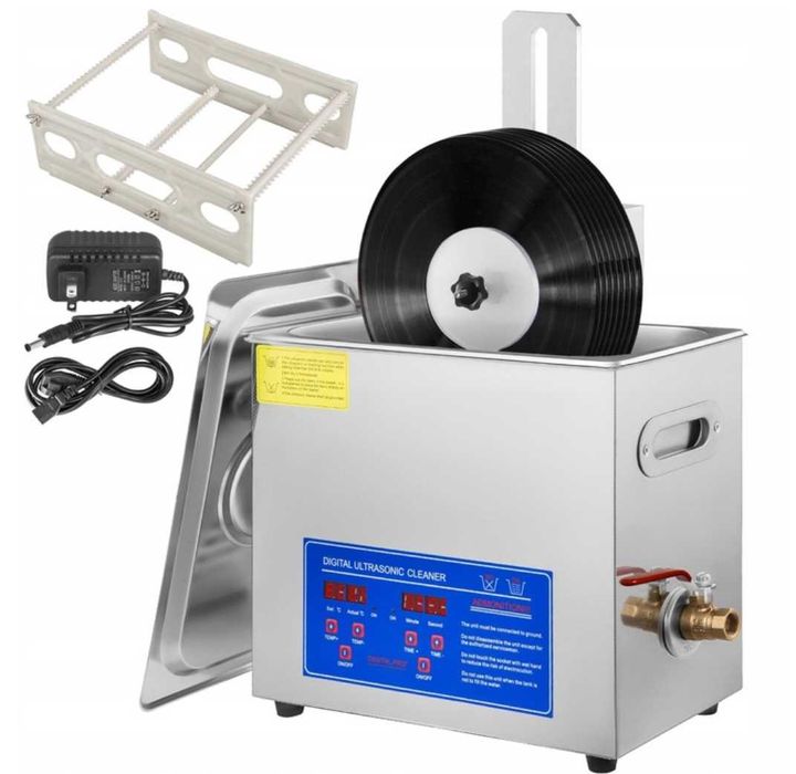 Myjka Ultradźwiękowa do czyszczenia płyt 6L