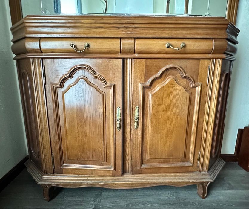 Aparador/Sapateira com espelho