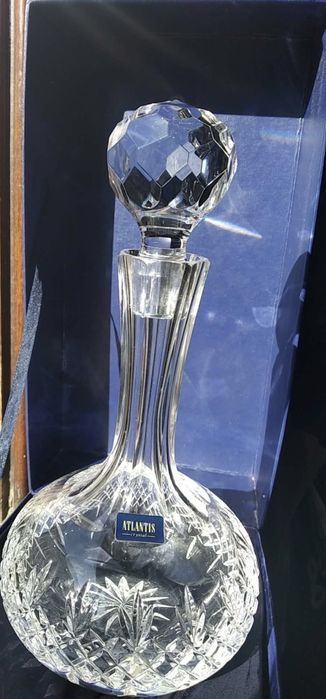 Garrafa de licor Atlantis Crystal , nova