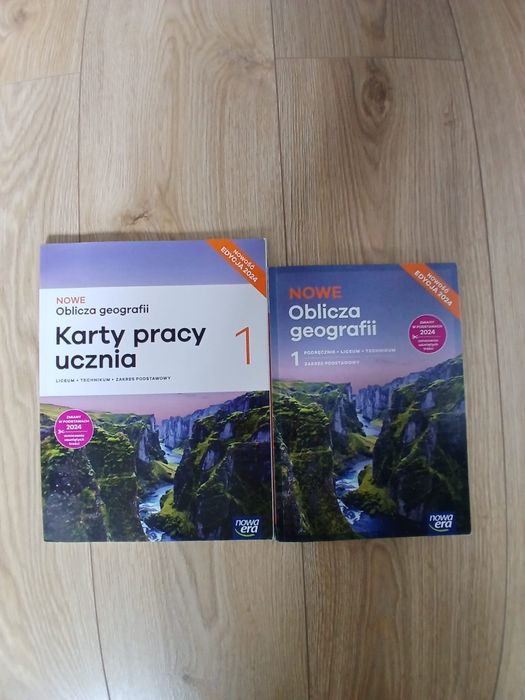 Nowe oblicza geografii 1 podręcznik+ćwiczenia