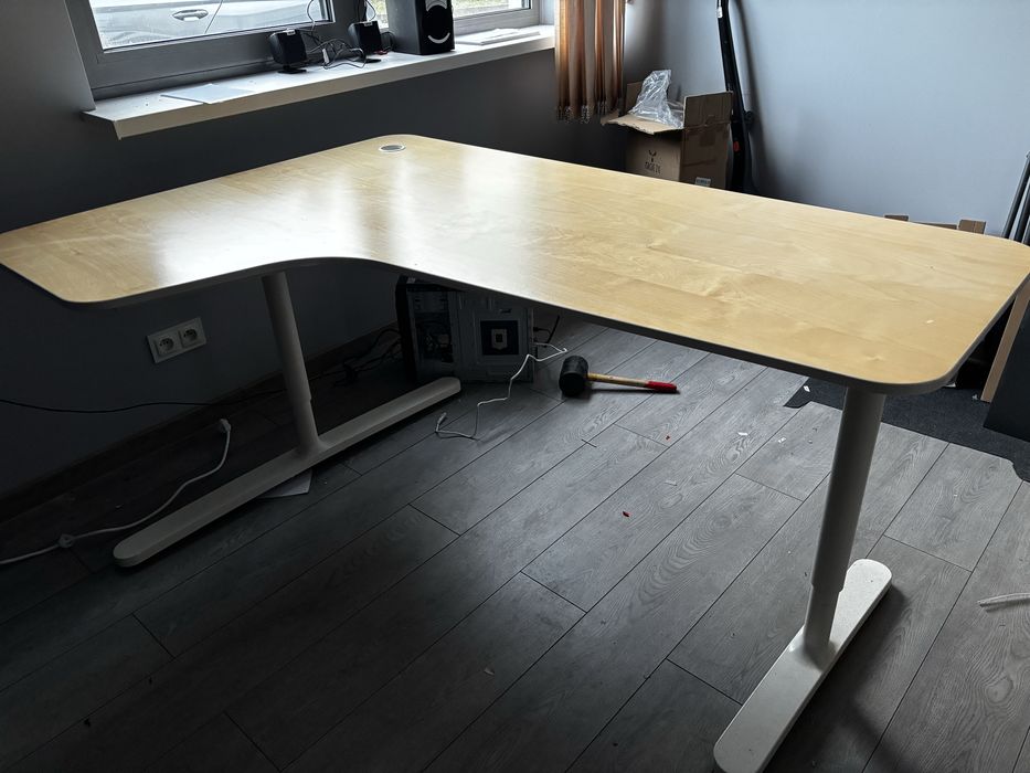 IKEA BEKANT biurko narożne