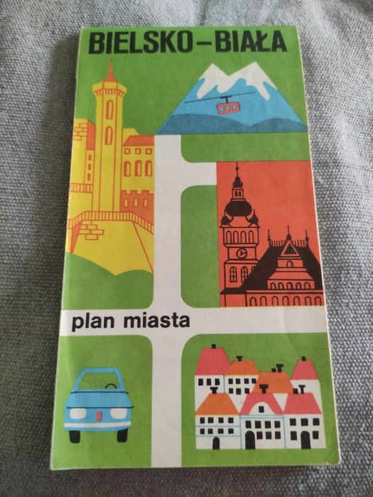 Bielsko Biała plan miasta