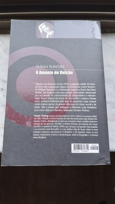 LIVRO O Amante do Vulcão
