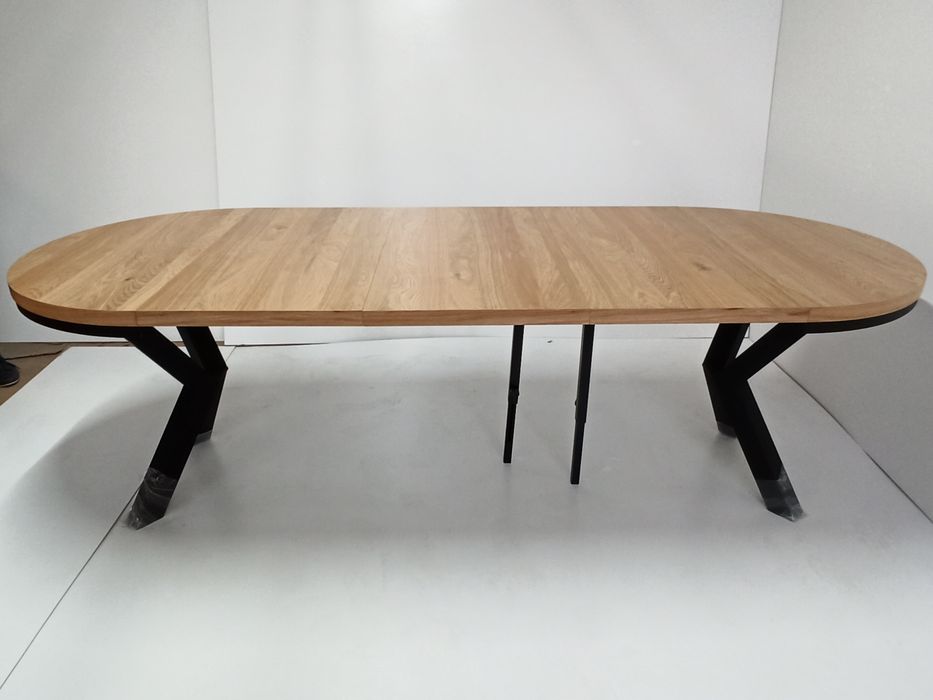 Stół okrągły rozkładany