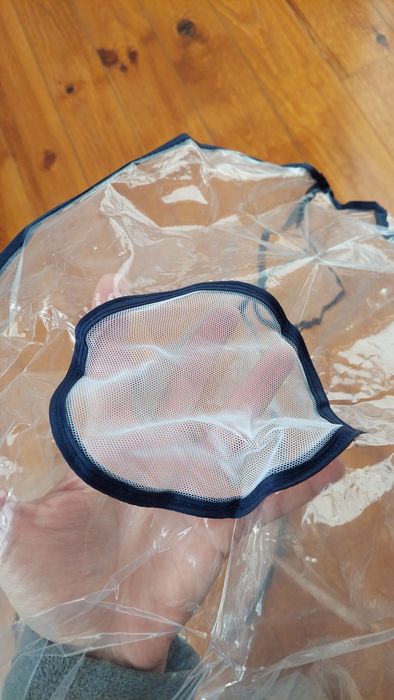 Capa para a chuva (Maxicosi)
Capa para proteção.

Possibilidade de