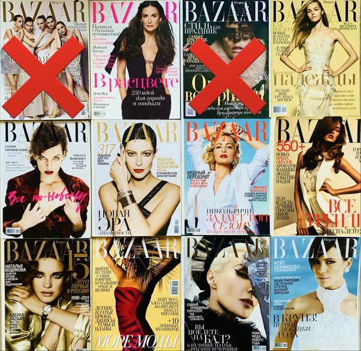 Комплет журналів Elle Tatler по 150 грн, 3 шт