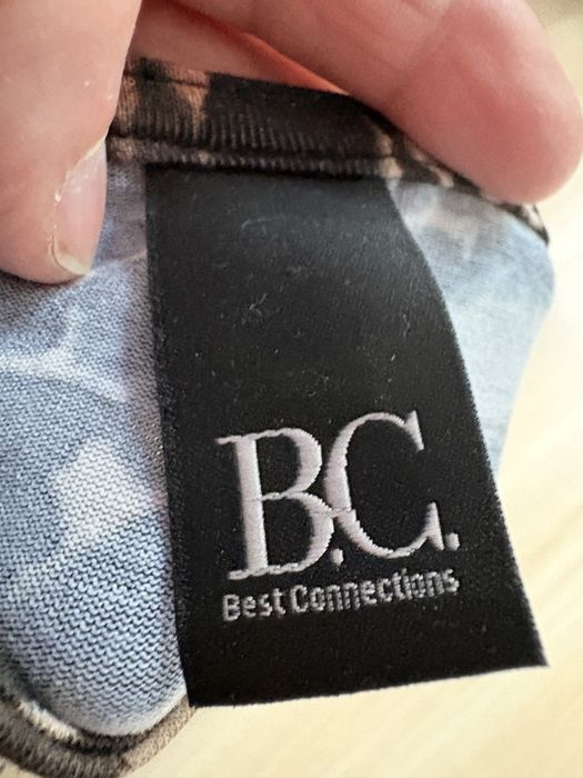 Tunika damska BC Best Connections 36 animal print patchwork asymetryczna