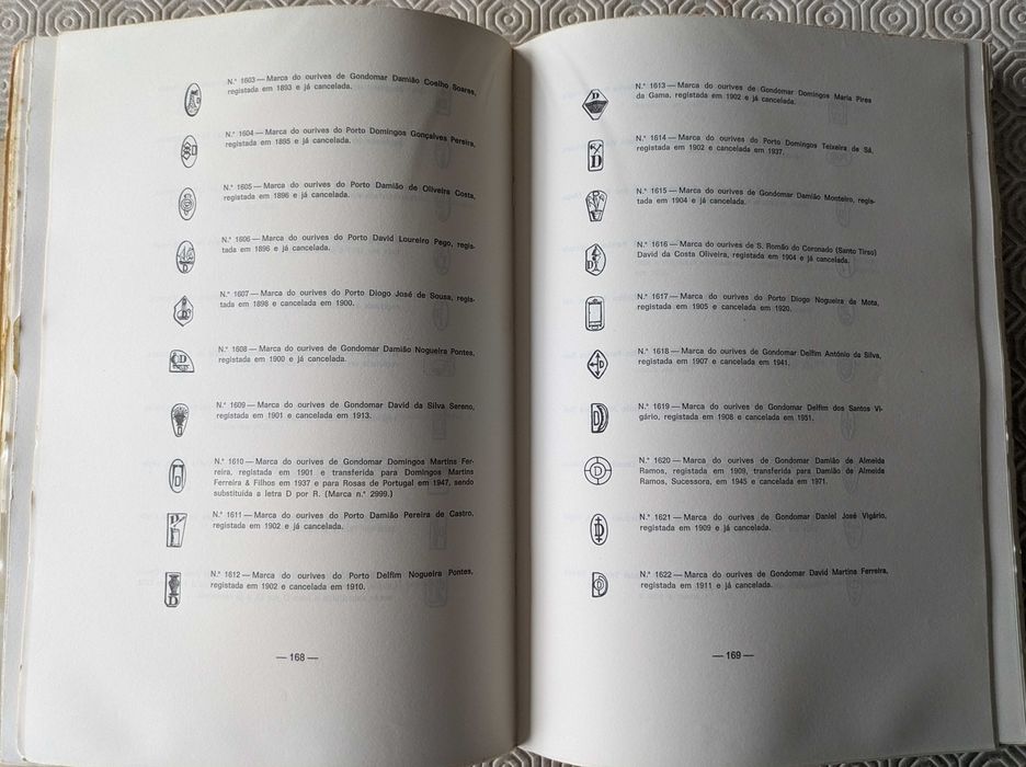 Marcas de Contrastes e Ourives Portugueses - INCM 1974 vols 1 e 2