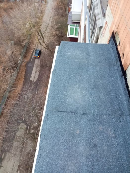 Ремонт кровли рубероидом еврорубероидом. Дом, гараж, склад, балкон