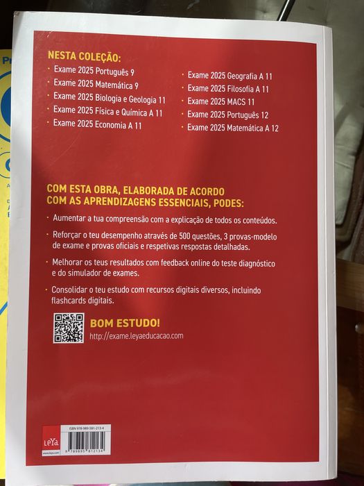 Exame 2025 MACS Editora Leya