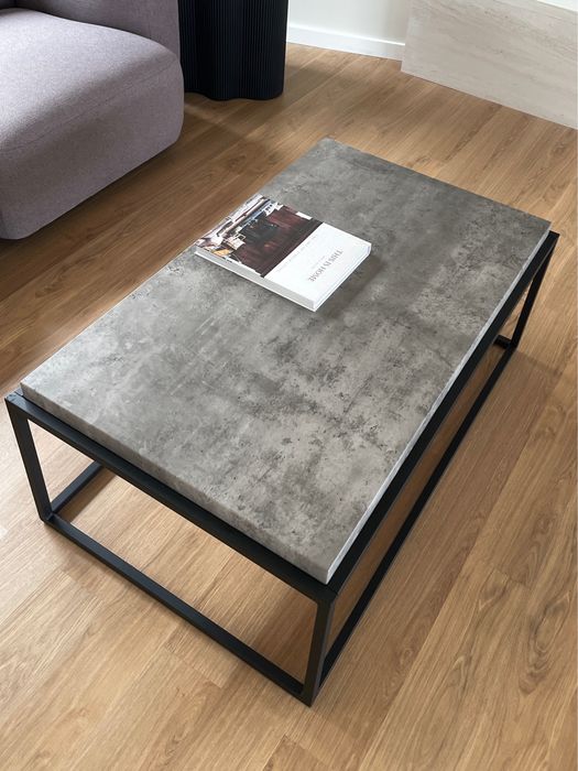 Mesa de centro efeito betão