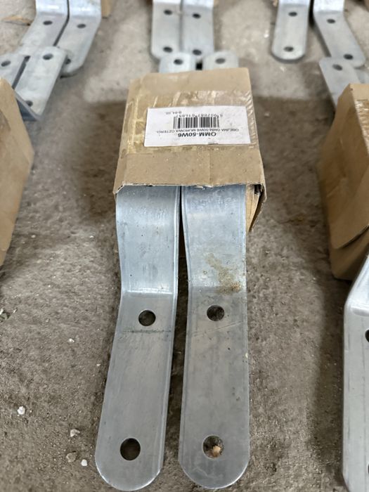 10 × obejma murowa OMM-50W6 – nowe, nieużywane