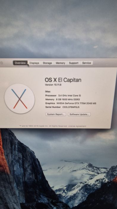 Apple i-Mac 27' Late 2013 1TB