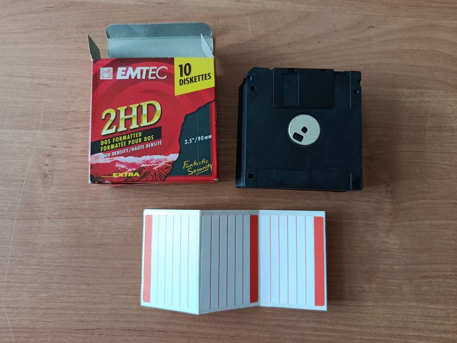 Dyskietki Emtec.