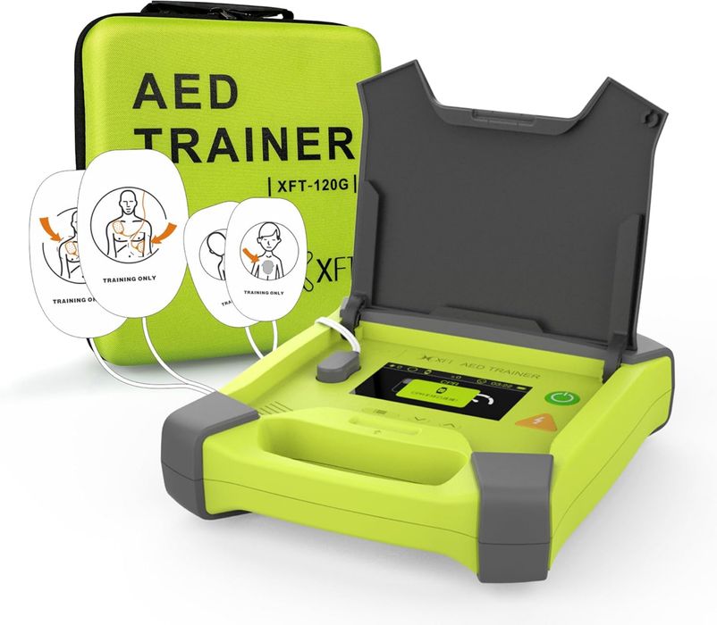 Defibrylator AED treningowy XFT 120G z opaską CPR