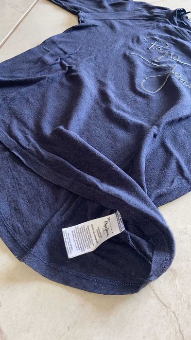 Pepe Jeans Women's Navy Blue Long Sleeve Shirt