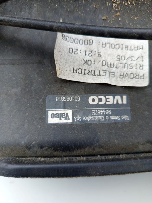 Iveco eurocargo nagrzewnica klima