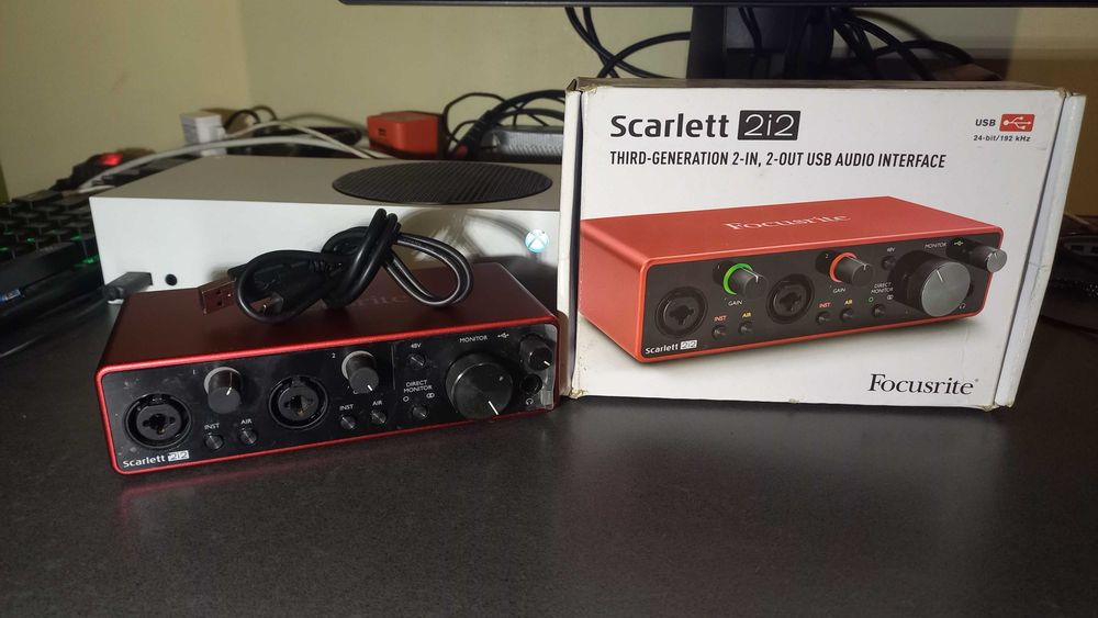 Focus Scarlett 2i2 3gen Folia fabryczna/Jak nowa!