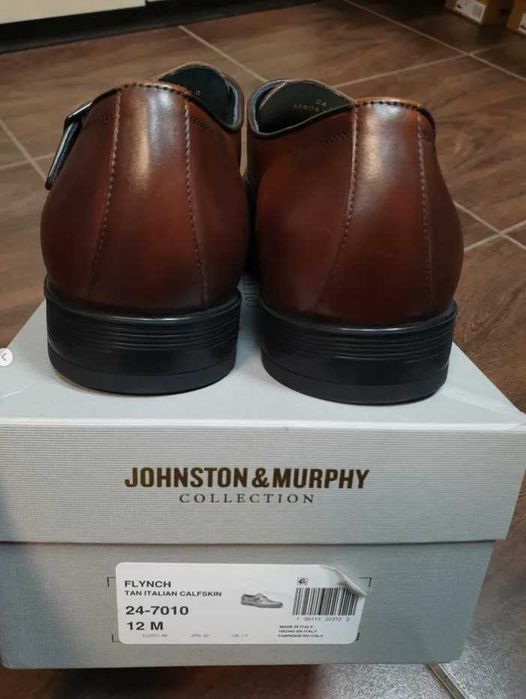 черевики Johnston & Murphy Flynch Monk Strap оригінал 45