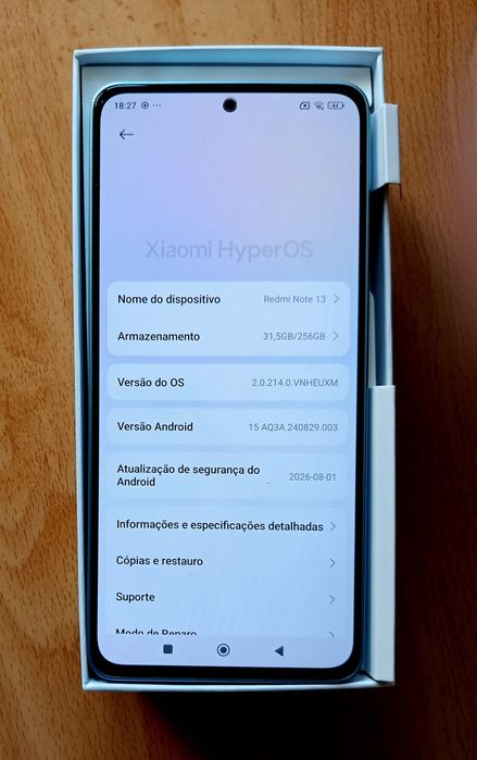 Xiaomi Note 13, com fatura e garantia