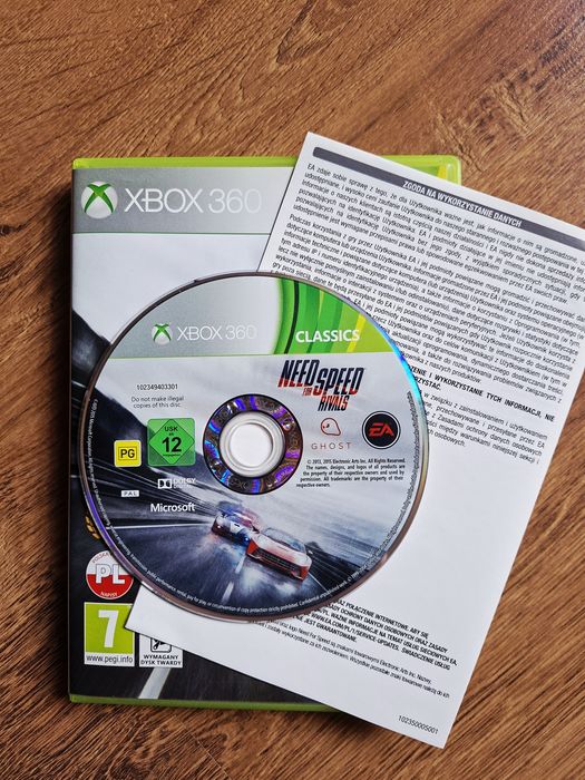 Need for Speed Rivals (PL) XboX 360