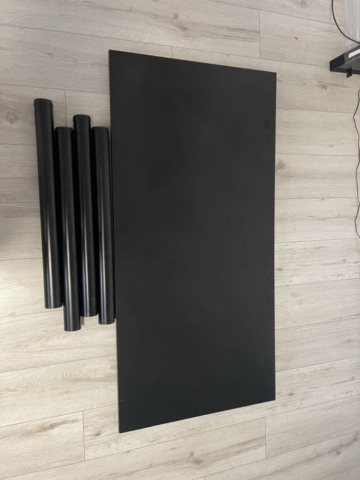 Biurko czarne gamingowe