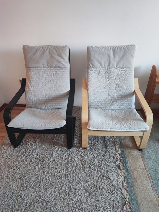 Продам 2 Крісла-качалка Poäng ikea, Стула